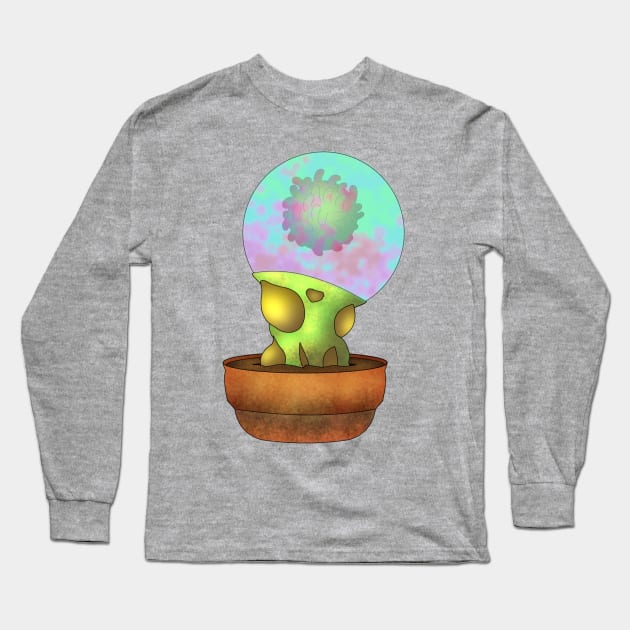 Growing Carl Long Sleeve T-Shirt by doublebeta